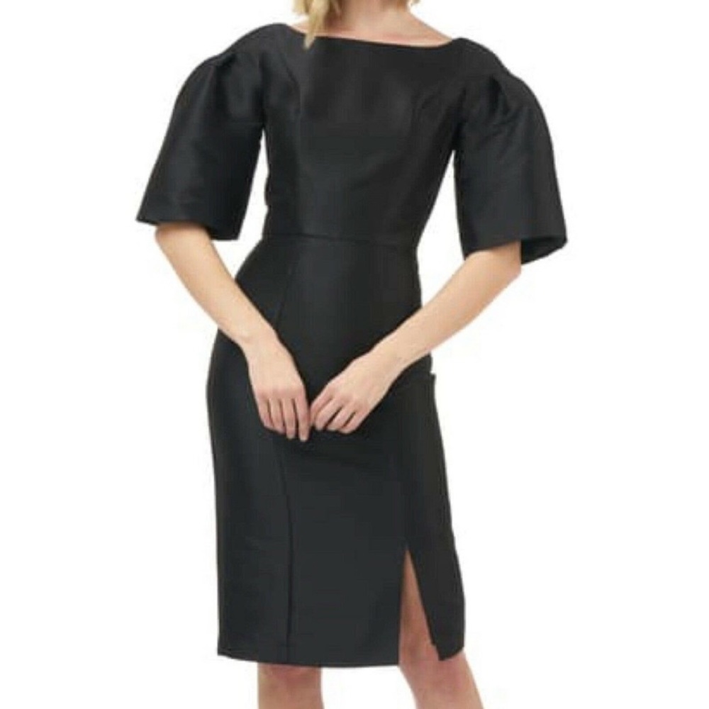 Kay Unger New York dress Eva drop shoulder